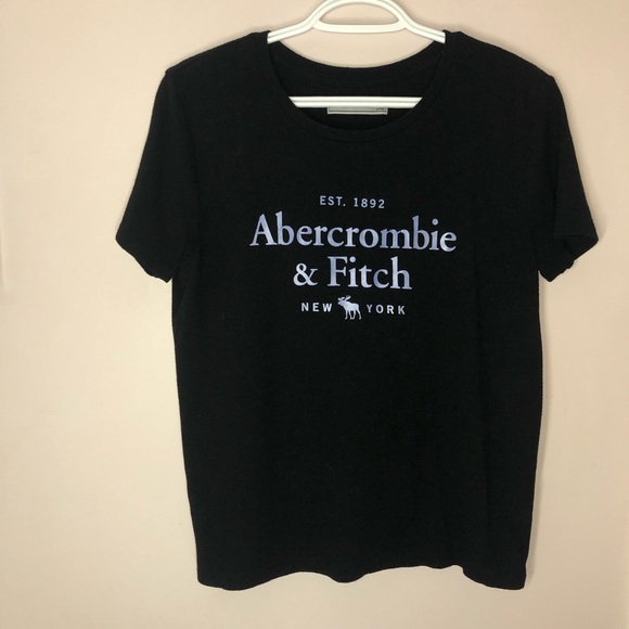 Abercrombie & Fitch Tops - Abercrombie & Fitch black tee shirt